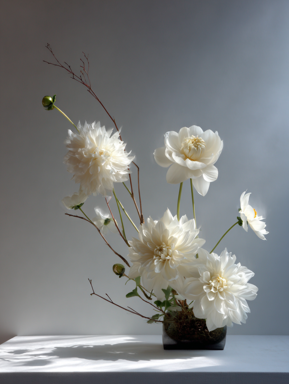 Masa 14 premium çiçek tasarımı
